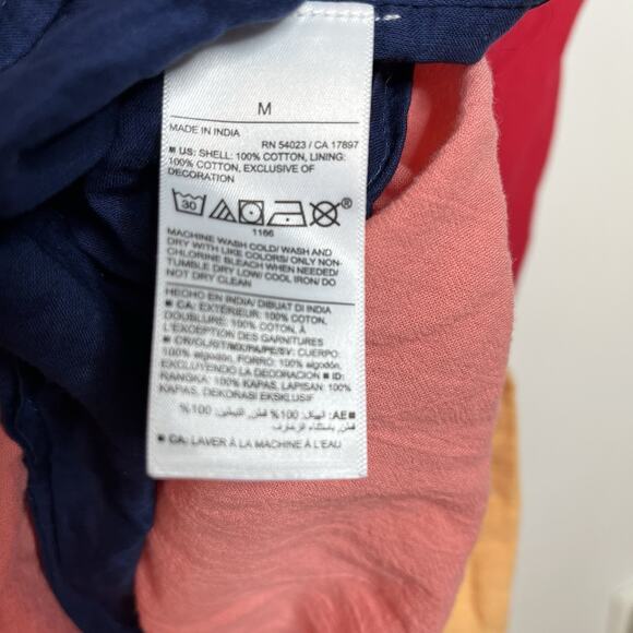 Old Navy Tiered Maxi Dress Colorblock Womens Size M Sundress Beach Vacation Cami - Picture 7 of 9